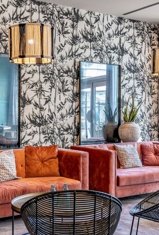 Lobby  Vincci Marítimo Barcelona