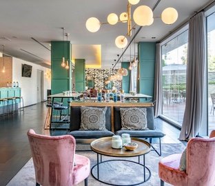 Lobby  Vincci Marítimo Barcelona