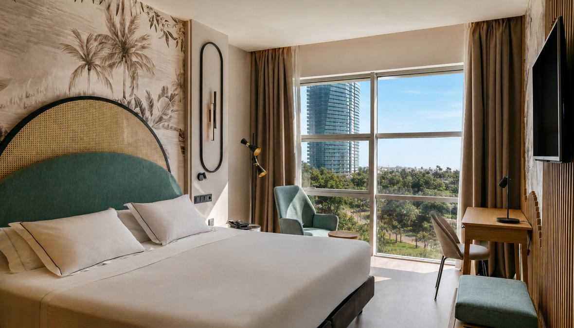 Superior Garden View Room Vincci Marítimo 4* Barcelona Superior Garden View Room Vincci Marítimo 4* Barcelona